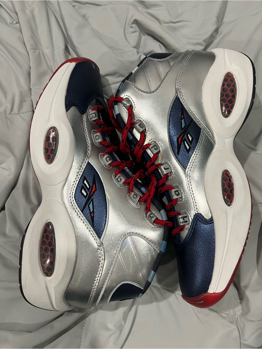 James Harden x Reebok Question Mid 'Cross Over Crossed Up Step Back size 11